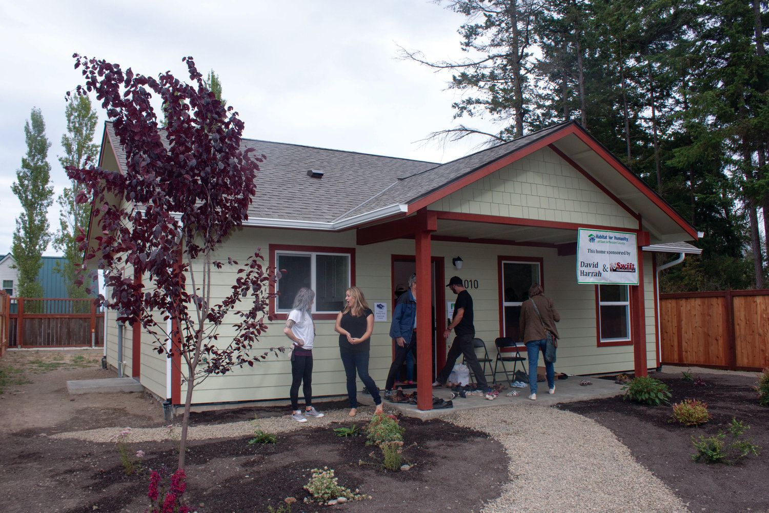 Dove House victim advocate completes Habitat house Port Townsend Leader